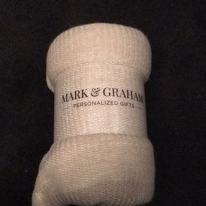 Mark and graham colorblock woven throw.